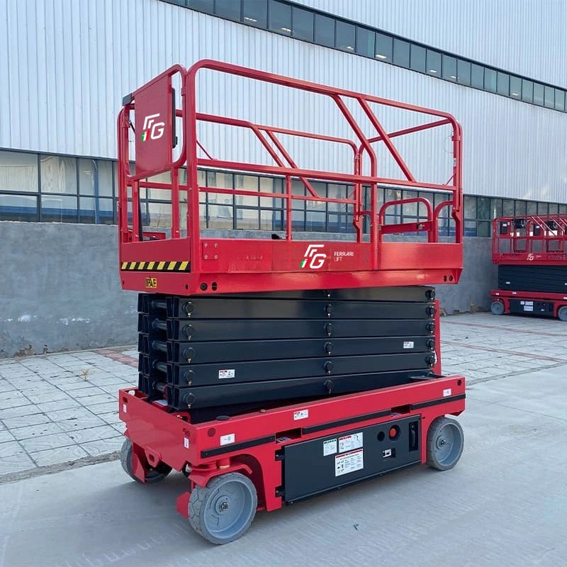 ELEVADOR DE TIJERA DIESEL FC1212H — ALTURA DE TRABAJO 14 M / CAPACIDAD DE CARGA 320 FC CG