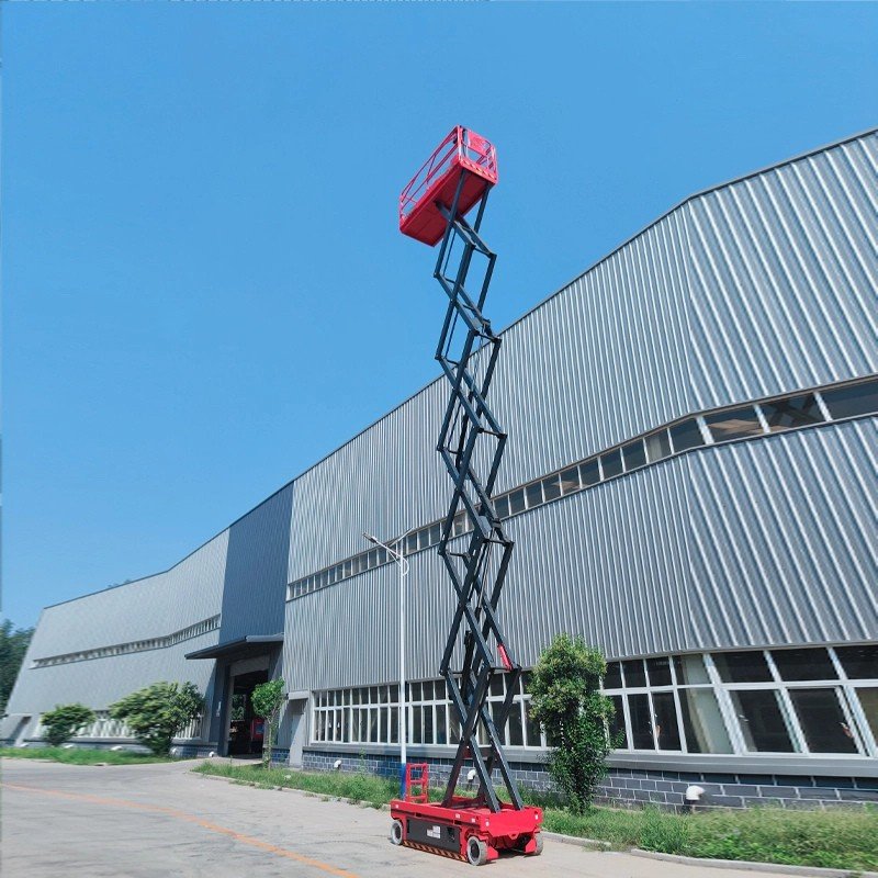 ELEVADOR DE TIJERA ELECTRICO FC1413E — ALTURA DE TRABAJO 16 M / CAPACIDAD DE CARGA 250 FC CG