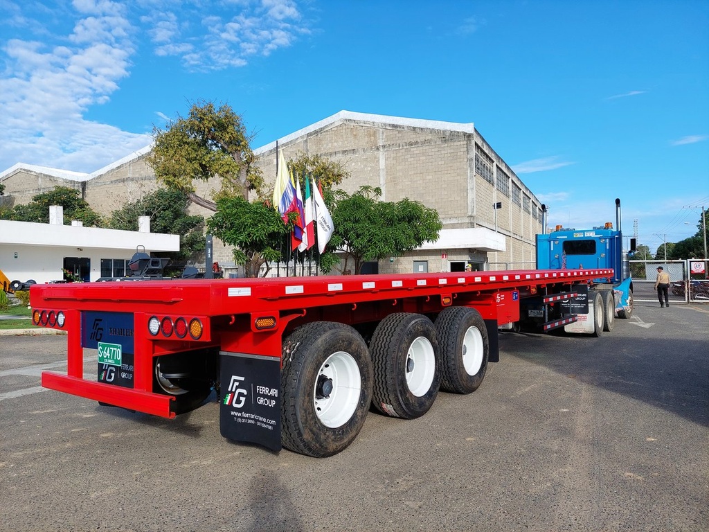 [PF-VOL-OTR-FSTCA3E13M35T-00192] SEMIRREMOLQUE TIPO CAMA ALTA 13 MT 3 EJES PARA 12 LLANTAS CAP 35 TON